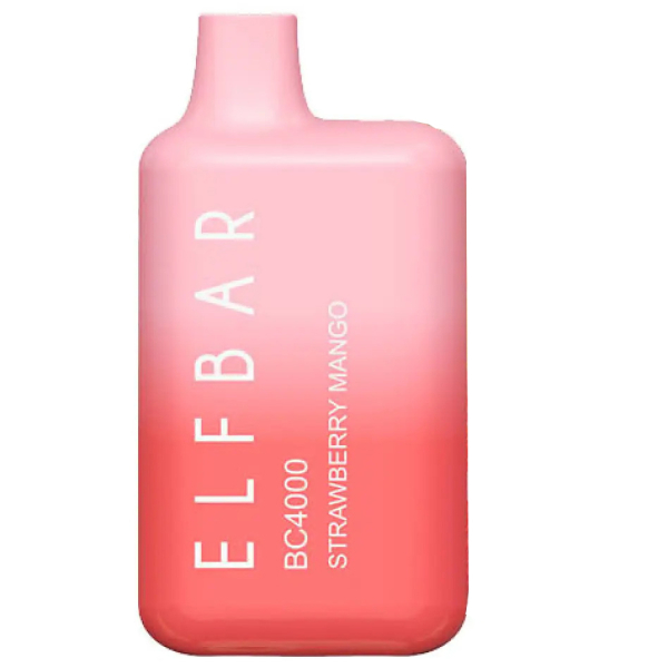 Elf Bar BC4000 Strawberry Mango (Клубника и манго), 4000 тяг в Санкт-Петербурге