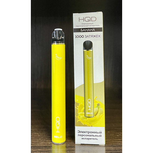 HQD melo banana (банан) 1000 затяжек в Санкт-Петербурге