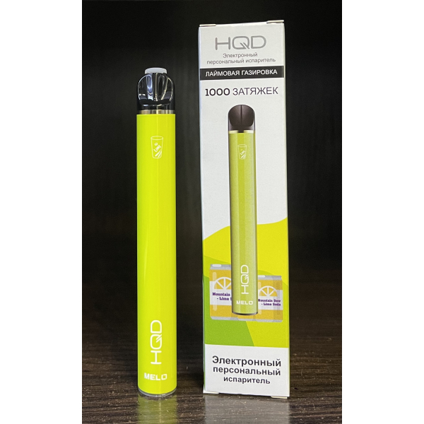 HQD melo laim soda (лаймовая газировка) 1000 затяжек в Санкт-Петербурге