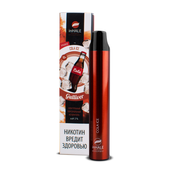 inHale Guliver Hard Cola Ice (Кола Со Льдом) 1500 затяжек в Санкт-Петербурге