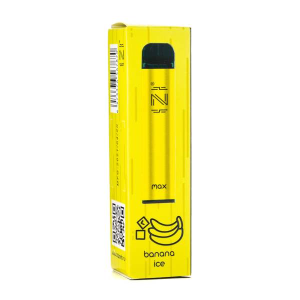 Одноразовая электронная сигарета IZI Max Banana Ice (Банан со льдом) 1600 затяжек в Санкт-Петербурге