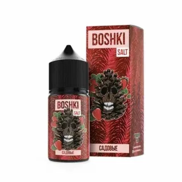 Жидкость BOSHKI Salt Садовые (клубника хвоя) (30 мл, 20 мг/мл) в Санкт-Петербурге