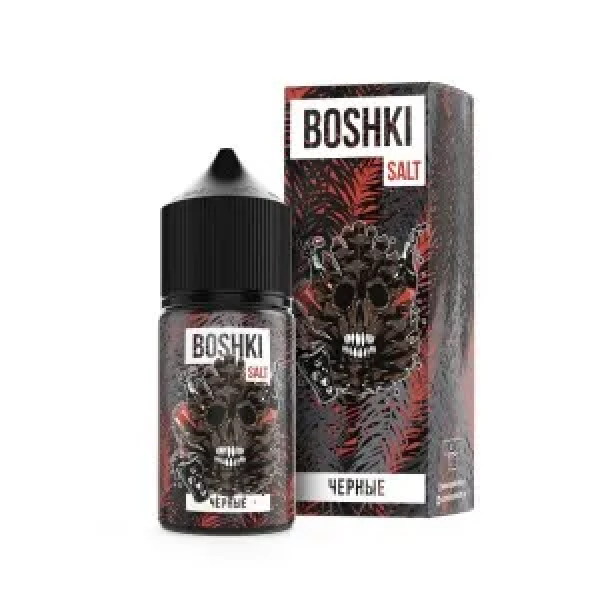 Жидкость BOSHKI Salt Черные (кола хвоя) (30 мл, 20 мг/мл) в Санкт-Петербурге