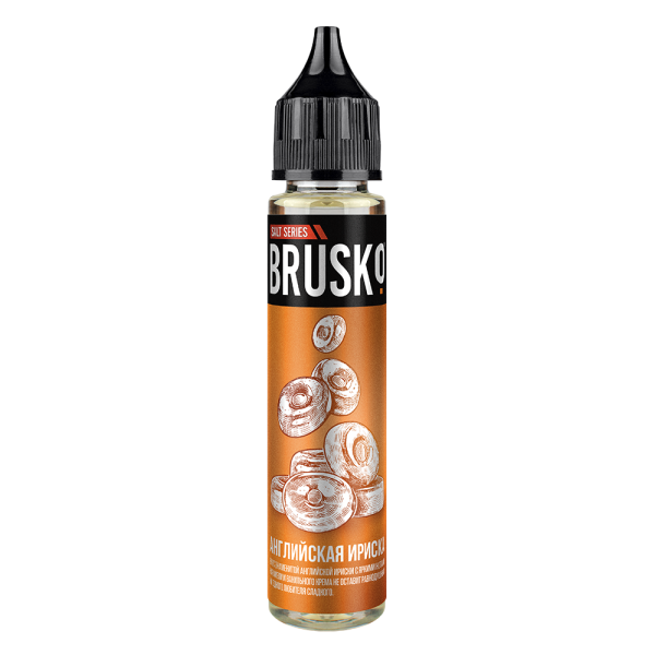 Жидкость Brusko Salt Английская Ириска 30 мл в Санкт-Петербурге
