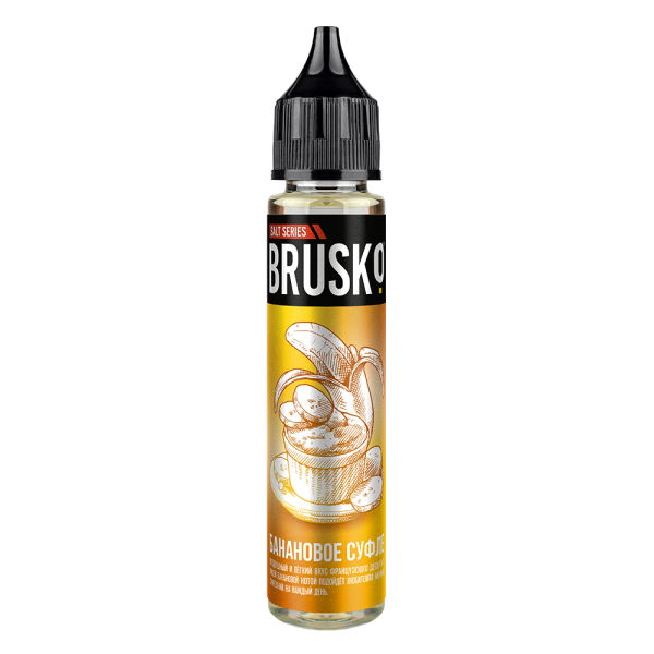 Жидкость Brusko Salt Банановое Суфле 30 мл в Санкт-Петербурге