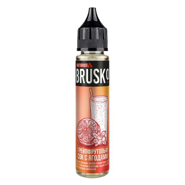 Жидкость Brusko Salt Грейпфрутовый Сок С Ягодами 30 мл в Санкт-Петербурге