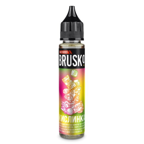 Жидкость Brusko Salt Кислинка 30 мл в Санкт-Петербурге