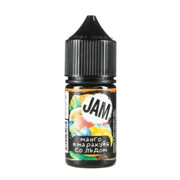 Жидкость Jam Suprime Salt Манго и Маракуйя со Льдом (30 мл, 50 мг/мл) в Санкт-Петербурге