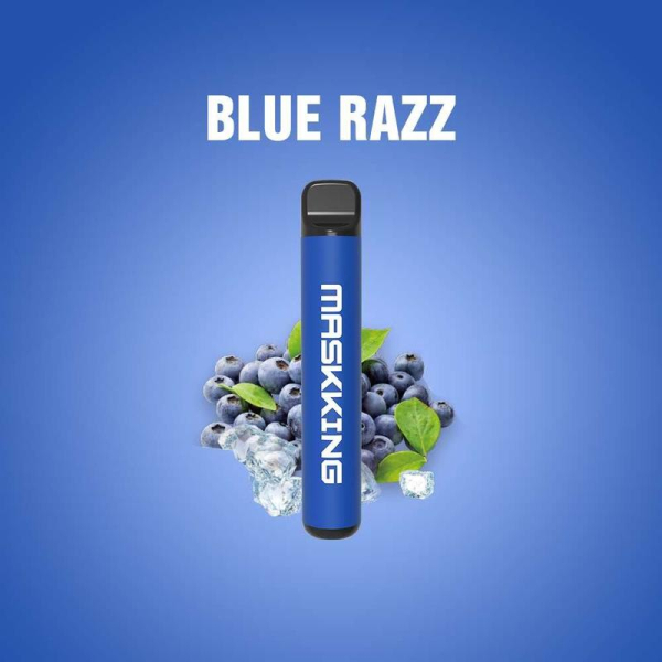 Одноразовая электронная сигарета Maskking High Pro Blue Razz (Черничный Рай) 1000 затяжек в Санкт-Петербурге