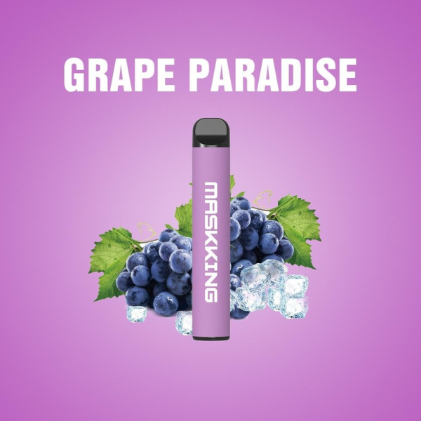 Одноразовая электронная сигарета Maskking High Pro Grape Paradise (Виноградный Рай) 1000 затяжек в Санкт-Петербурге