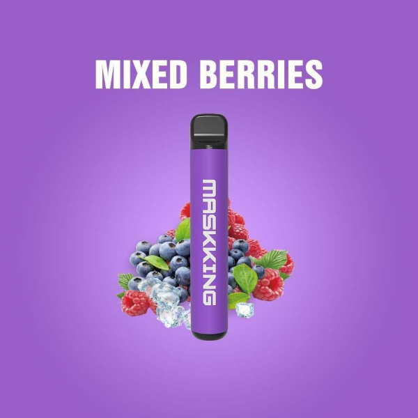 Одноразовая электронная сигарета Maskking High Pro Mixed Berries (Ягодный Рай) 1000 затяжек в Санкт-Петербурге