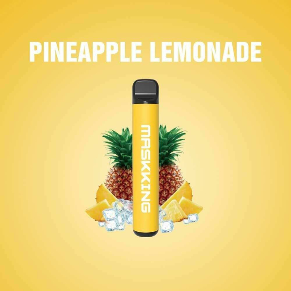 Одноразовая электронная сигарета Maskking High Pro Pineapple Lemonade (Ананасовый Лёд) 1000 затяжек в Санкт-Петербурге