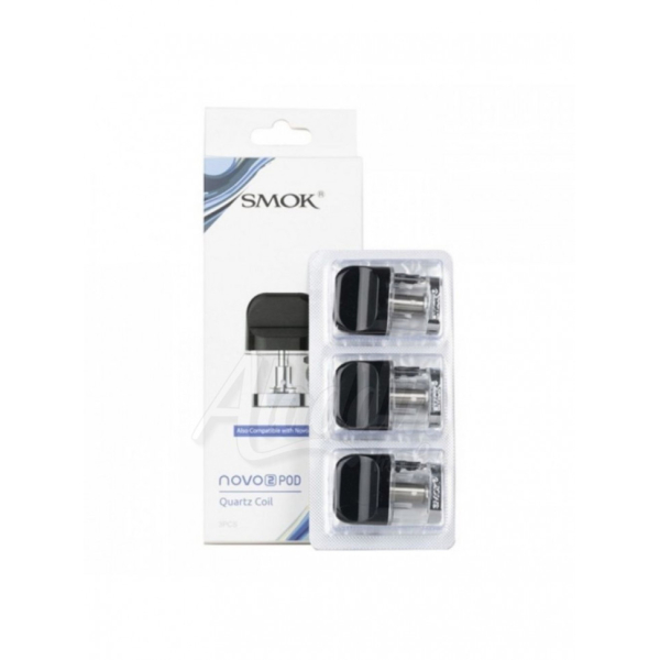 Упаковка картриджей NOVO 2 Quartz 1.4 ohm 2ml Coil Pod  by SMOK (в упаковке 3 шт) в Санкт-Петербурге