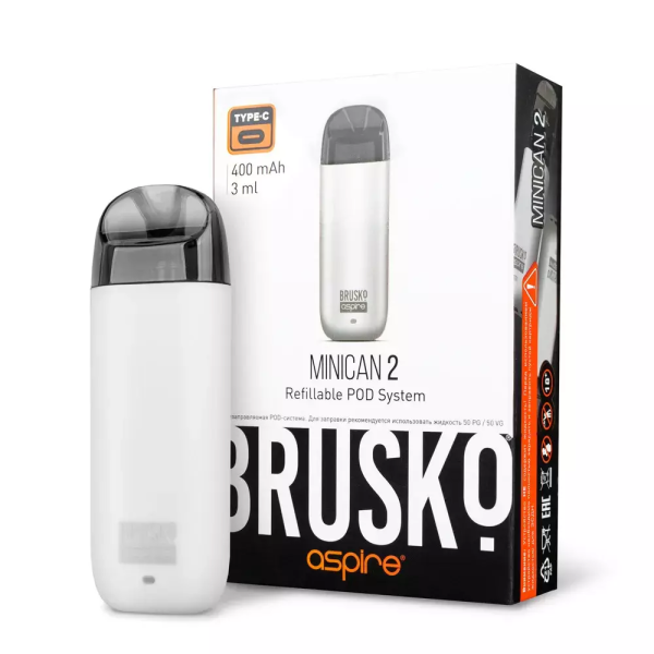 Brusko MINICAN 2 (400 мАч, Белый) в Санкт-Петербурге