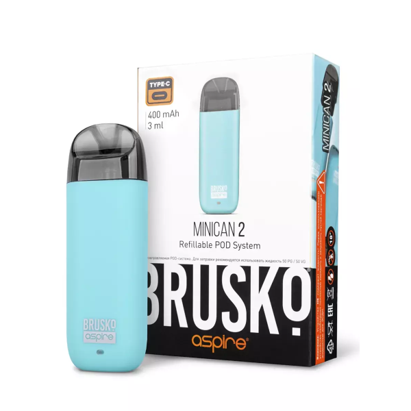 Brusko MINICAN 2 (400 мАч, Бирюзовый) в Санкт-Петербурге