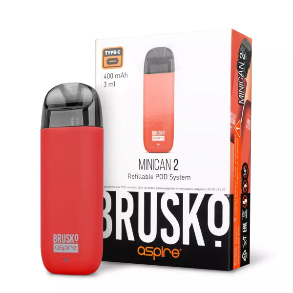 Brusko MINICAN 2 (400 мАч, Красный) в Санкт-Петербурге