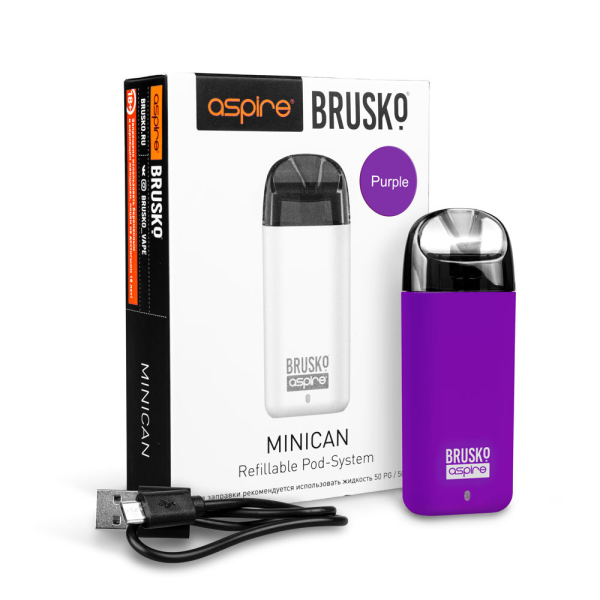 Brusko MINICAN 2 (400 мАч, Фиолетовый) в Санкт-Петербурге