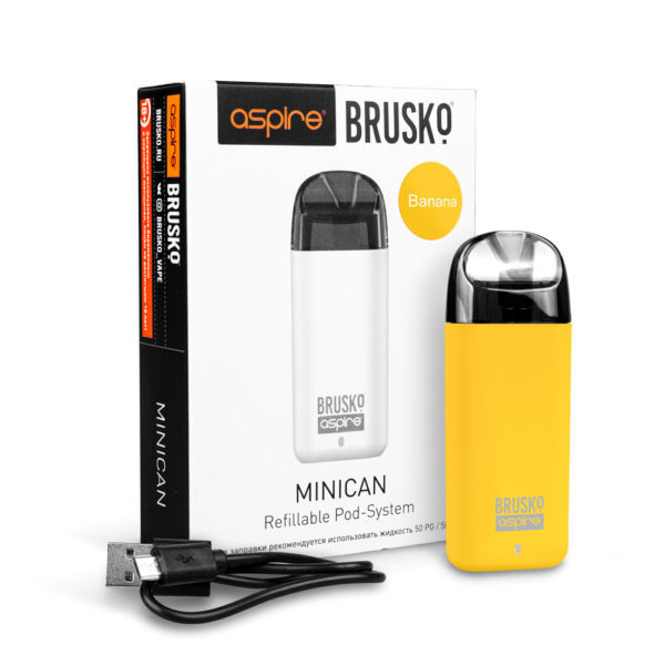 Brusko MINICAN plus (850 мАч, Желтый) в Санкт-Петербурге