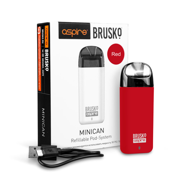 Brusko MINICAN plus (850 мАч, Красный) в Санкт-Петербурге