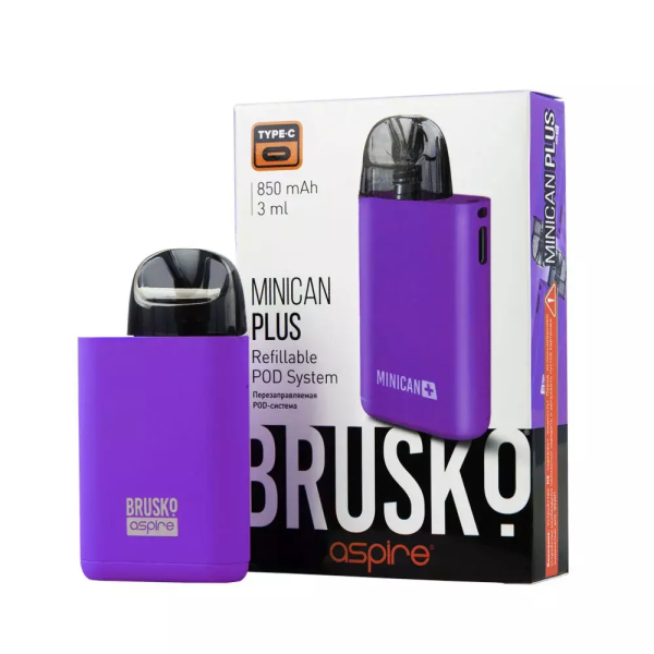 Brusko MINICAN plus (850 мАч, Фиолетовый) в Санкт-Петербурге