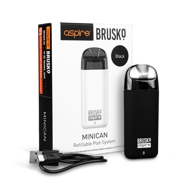 Brusko MINICAN plus (850 мАч, Черный) в Санкт-Петербурге