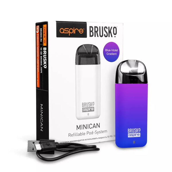 Brusko MINICAN (350 мАч, Синий,фиолетовый) в Санкт-Петербурге