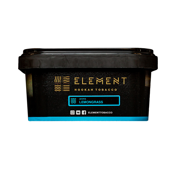 Табак Element Water Lemongrass 200 грамм в Санкт-Петербурге