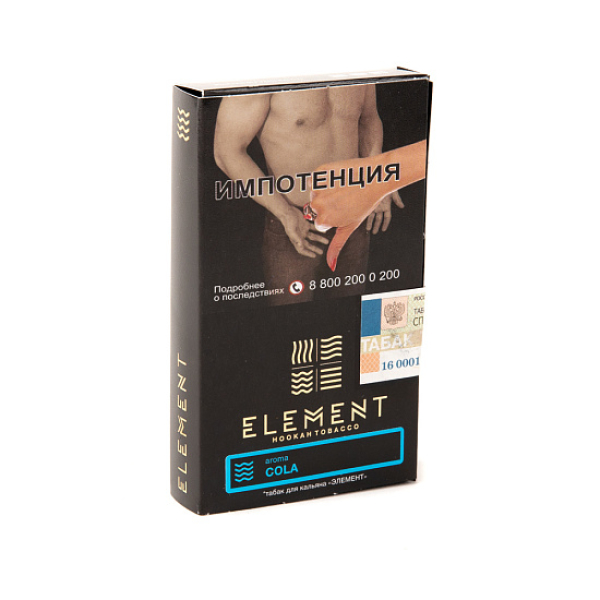 Табак ELEMENT ВОДА COLA 25 гр в Санкт-Петербурге