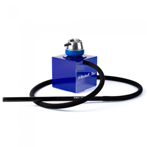Кальян Hookah Box Blue синий (20 см) в Санкт-Петербурге