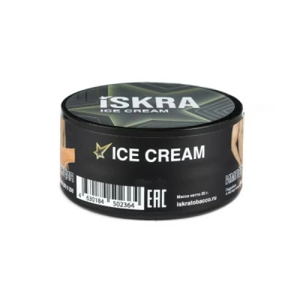 Табак Iskra Ice Cream (Сливочное мороженое) 25 гр в Санкт-Петербурге