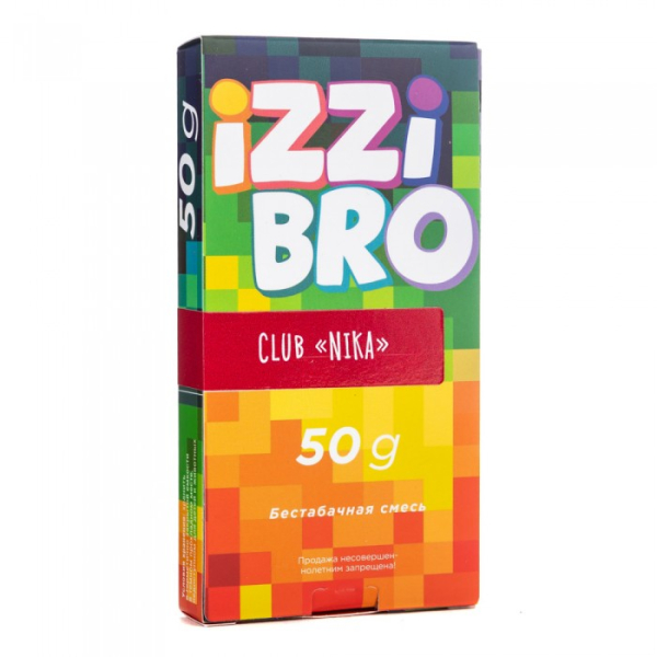 Смесь IZZIBRO CLUB Nika (Клубника) 50 гр в Санкт-Петербурге
