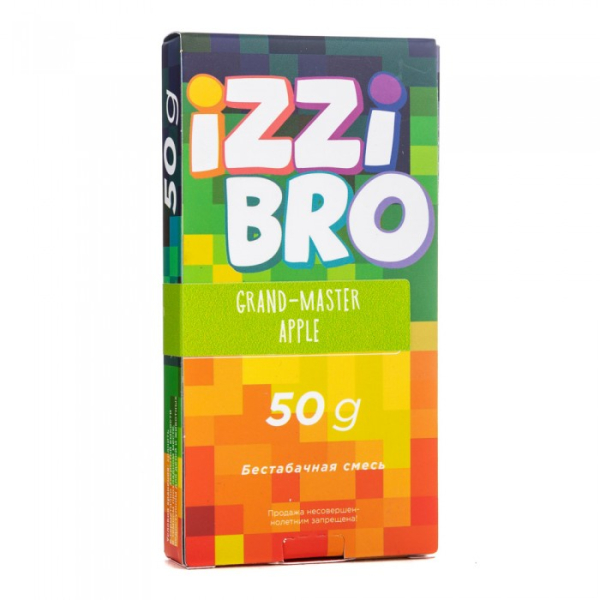Смесь IZZIBRO GRAND master Apple (Ледяное Зеленое Яблоко) 50 гр в Санкт-Петербурге