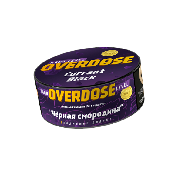 Табак OVERDOSE CURRANT BLACK 25 гр в Санкт-Петербурге