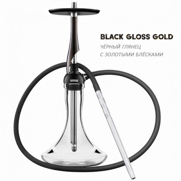 Кальян Koress K1T Black Gloss Gold в Санкт-Петербурге