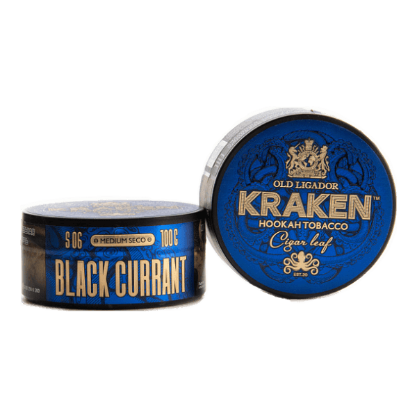 Табак Kraken Medium Seco Black Currant (Черная Смородина) 100 гр в Санкт-Петербурге