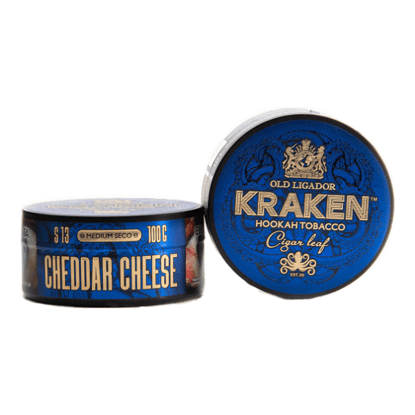 Табак Kraken Medium Seco Cheddar Cheese (Сыр Чеддер) 100 гр в Санкт-Петербурге