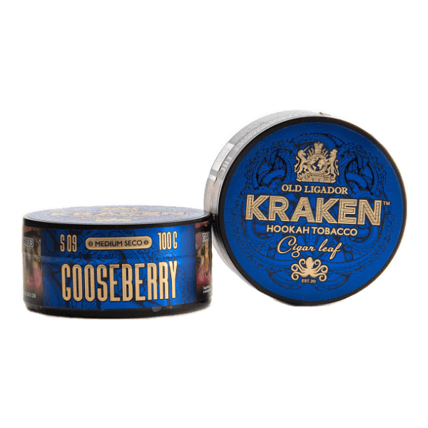 Табак Kraken Medium Seco Goozeberry (Крыжовник) 100 гр в Санкт-Петербурге