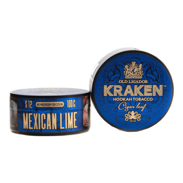 Табак Kraken Medium Seco Mexican lime (Мексиканский лайм) 100 гр в Санкт-Петербурге