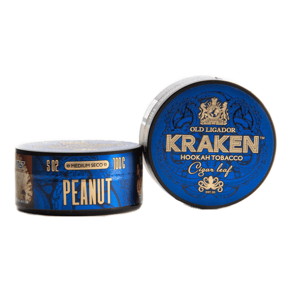 Табак Kraken Medium Seco Peanut (Арахис) 100 гр в Санкт-Петербурге