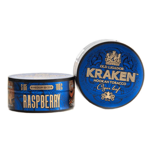 Табак Kraken Medium Seco Raspberry (Малина) 100 гр в Санкт-Петербурге