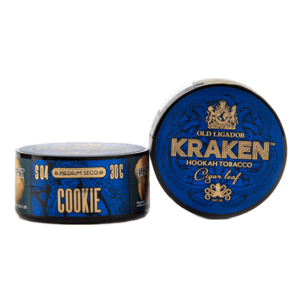 Табак Kraken Medium Seco Cookie (Печенье) 30 гр в Санкт-Петербурге