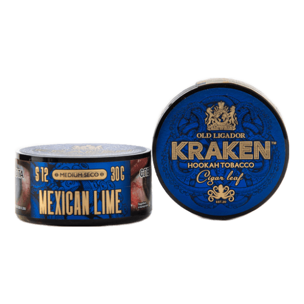 Табак Kraken Medium Seco Mexican lime (Мексиканский лайм) 30 гр в Санкт-Петербурге