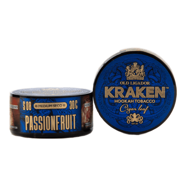 Табак Kraken Medium Seco Passion Fruit (Маракуйя) 30 гр в Санкт-Петербурге