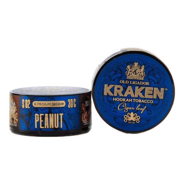 Табак Kraken Medium Seco Peanut (Арахис) 30 гр в Санкт-Петербурге