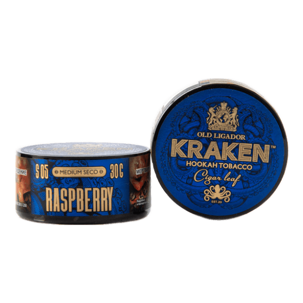 Табак Kraken Medium Seco Raspberry (Малина) 30 гр в Санкт-Петербурге