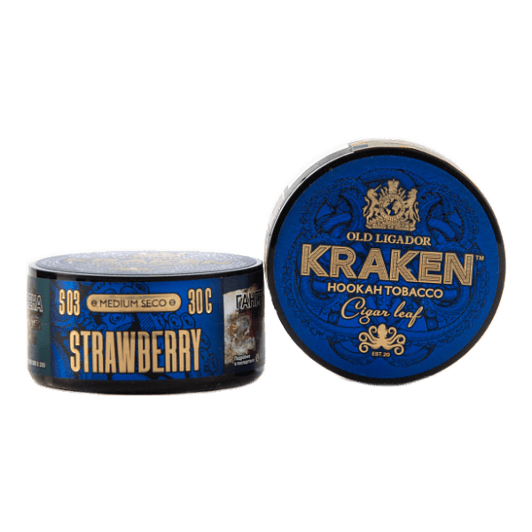 Табак Kraken Medium Seco Strawberr (Клубника) 30 гр в Санкт-Петербурге
