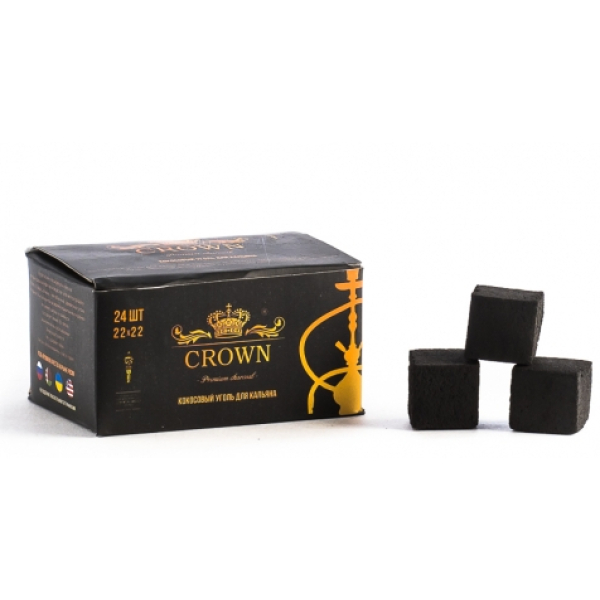 Уголь Crown Кокосовый 24 Шт (22 Мм) в Санкт-Петербурге