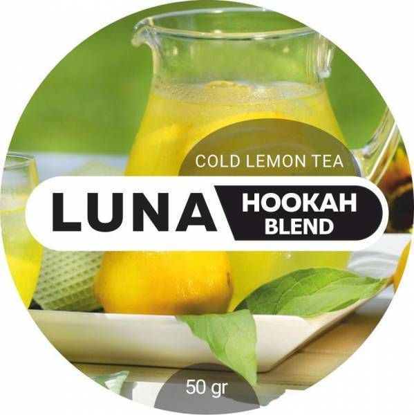 Табак Luna Cold Lemon Tea 50 грамм в Санкт-Петербурге