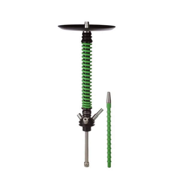 Кальян Mamay Customs Coilovers v12 Зеленый/Черный в Санкт-Петербурге