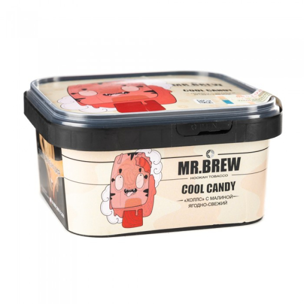 Табак Mr Brew Cool Candy (Малиновый холлс) 200 гр в Санкт-Петербурге